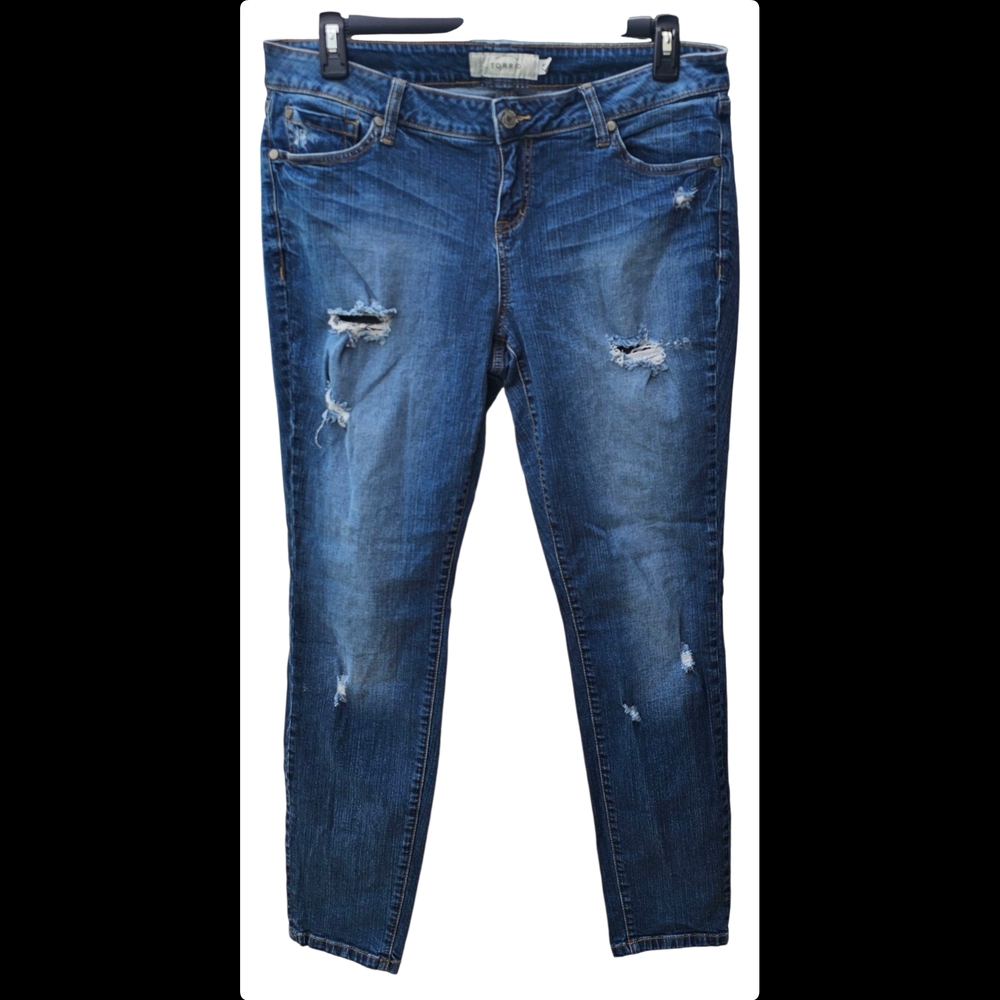 Torrid Women's Distressed Skinny Jeans
